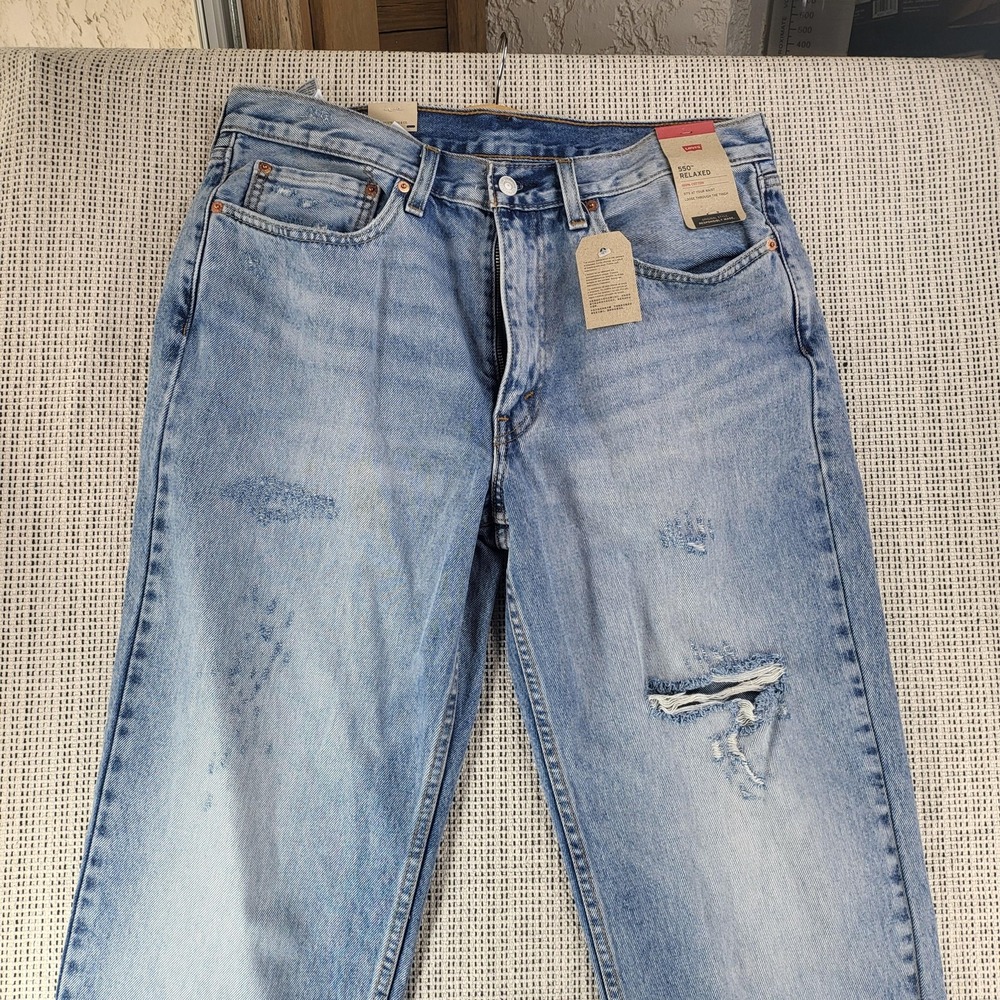 Levi's Light Blue Relaxed Men Jeans